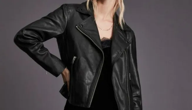 SURVEY LEATHER BLAZER | オールセインツ 公式オンラインストア