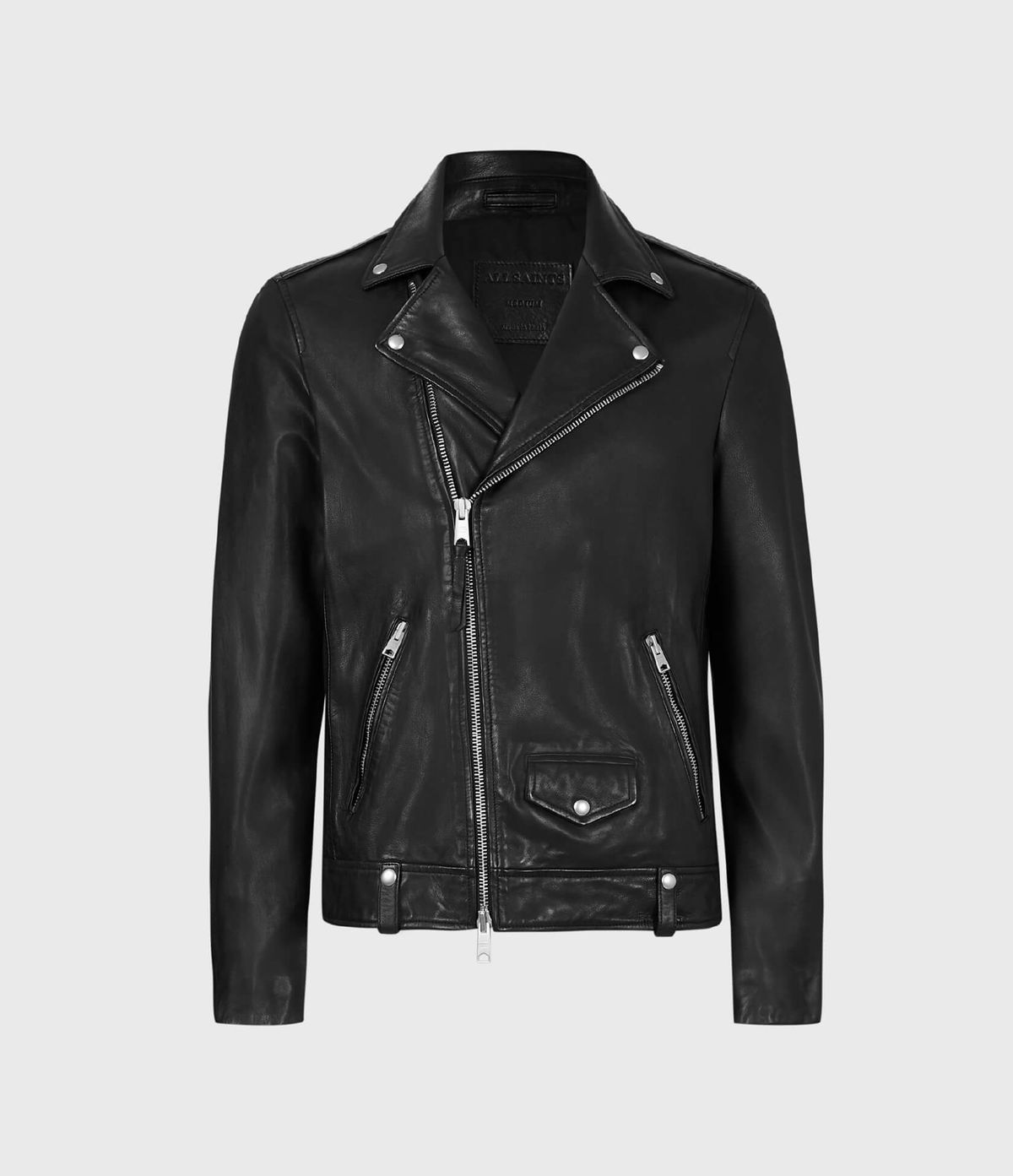 Men's Milo Leather Jacket - Hover for Measurements
