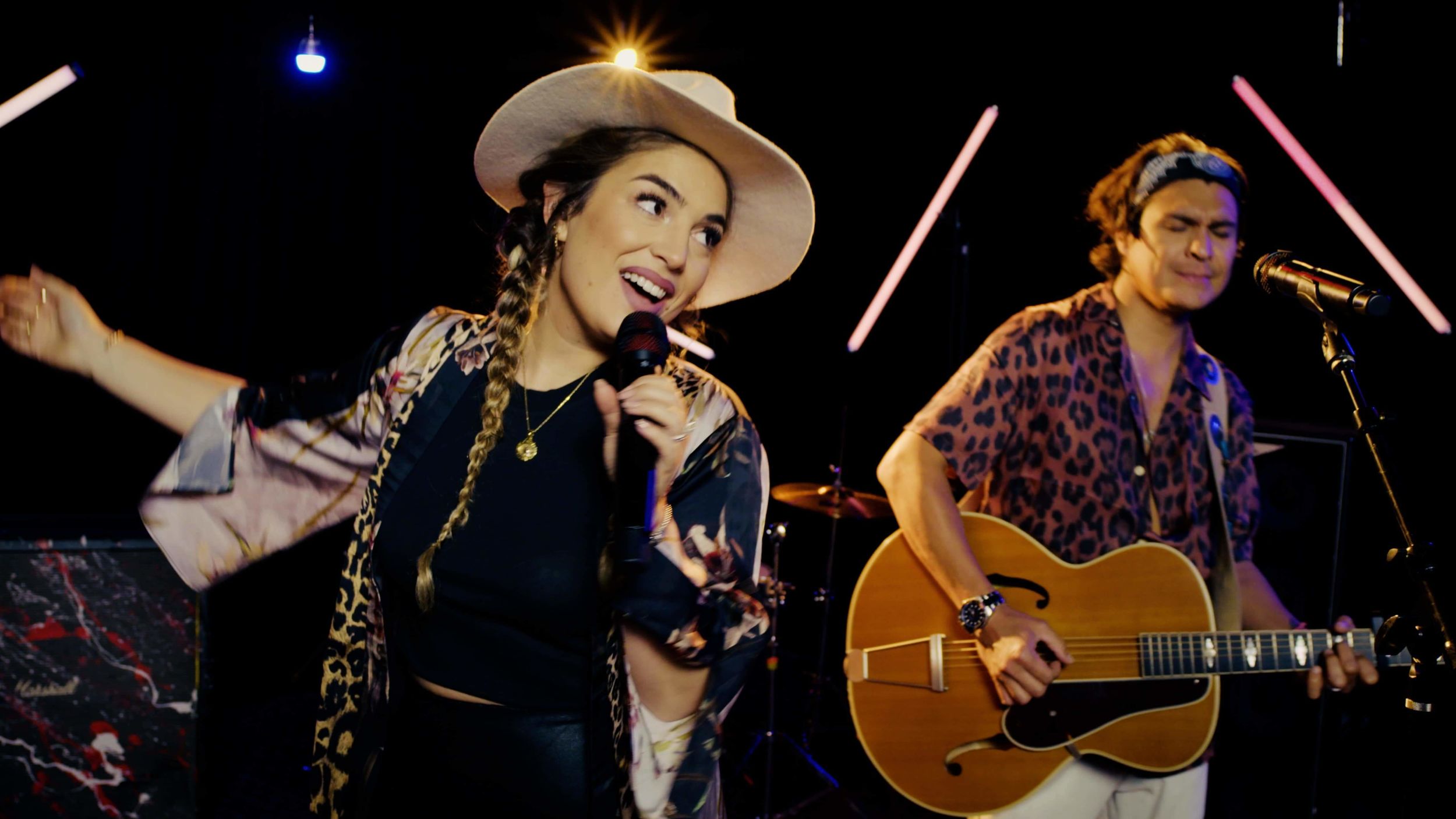 Periko & Jessi Leon performing their song 'EXCLUSIVOS' for our new LA Sessions.