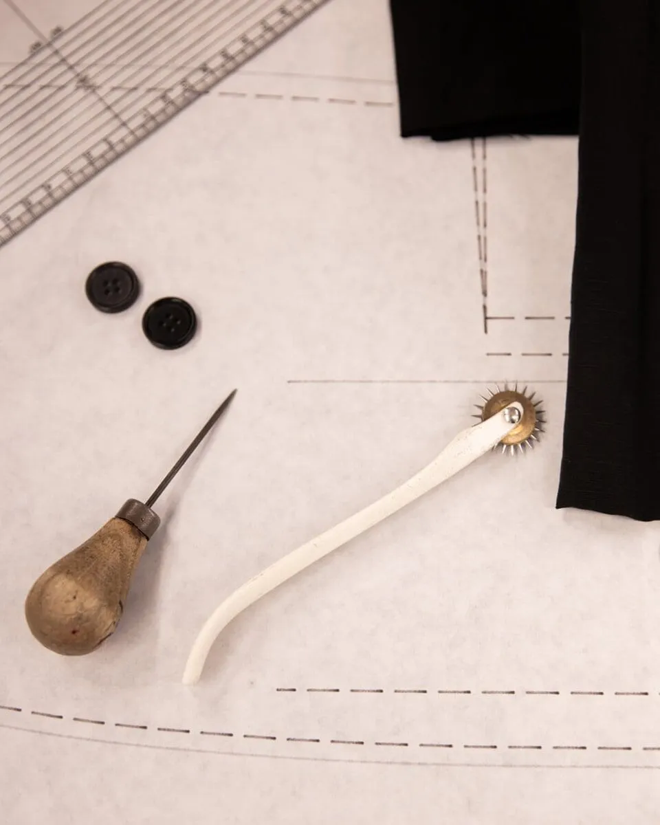 Closeup photo of design equimpment.