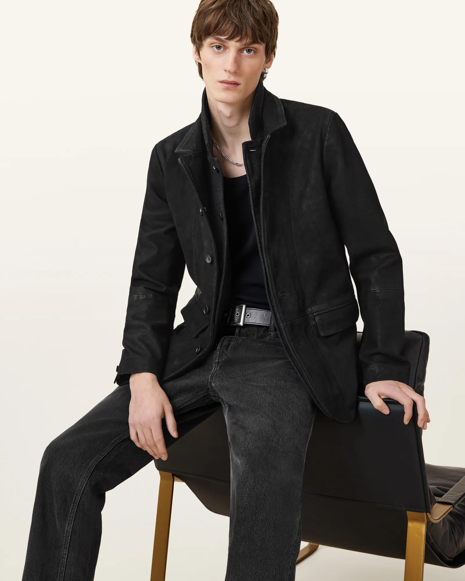 SURVEY LTHR BLAZER