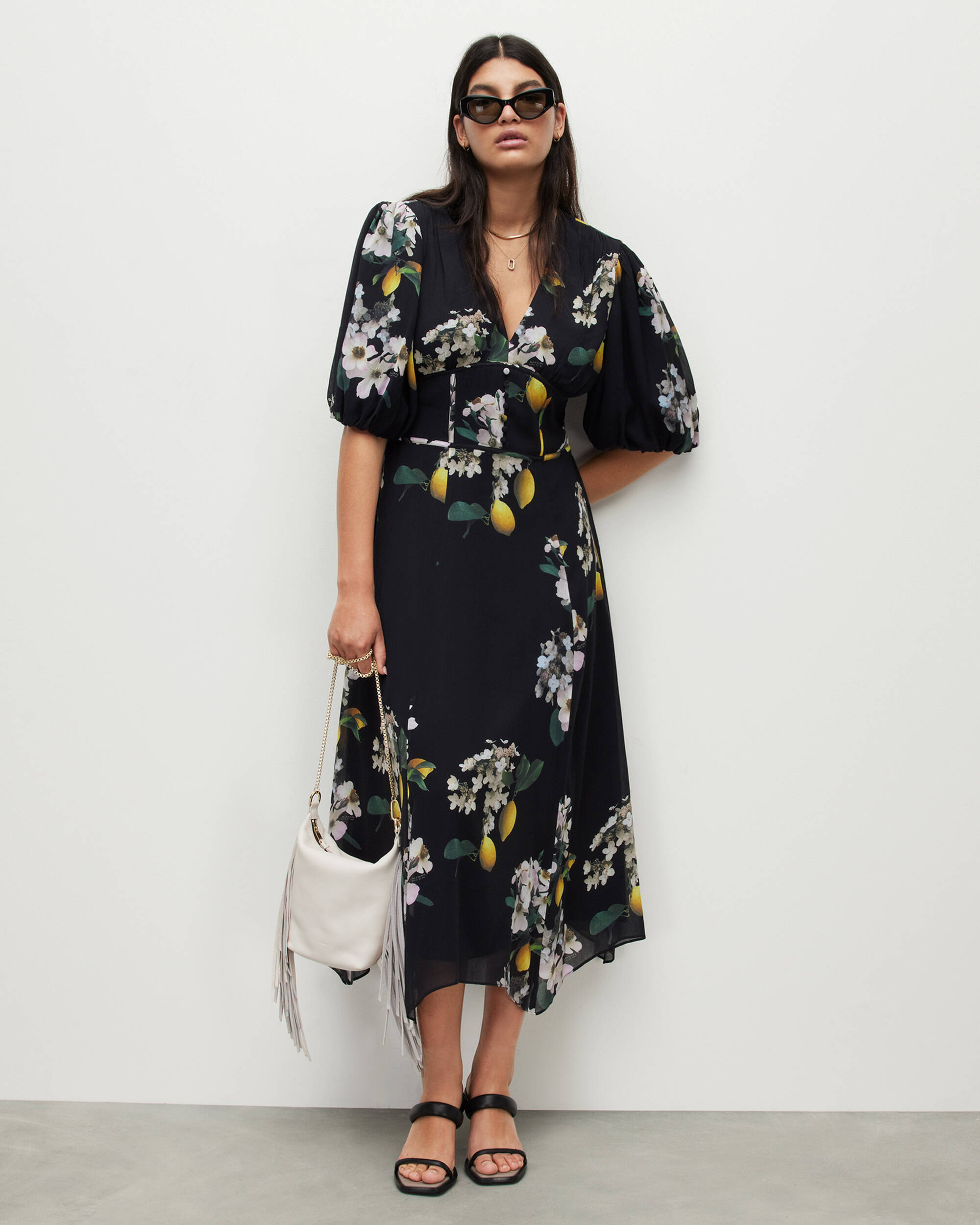 ASPEN EUGENIA FLORAL MAXI DRESS