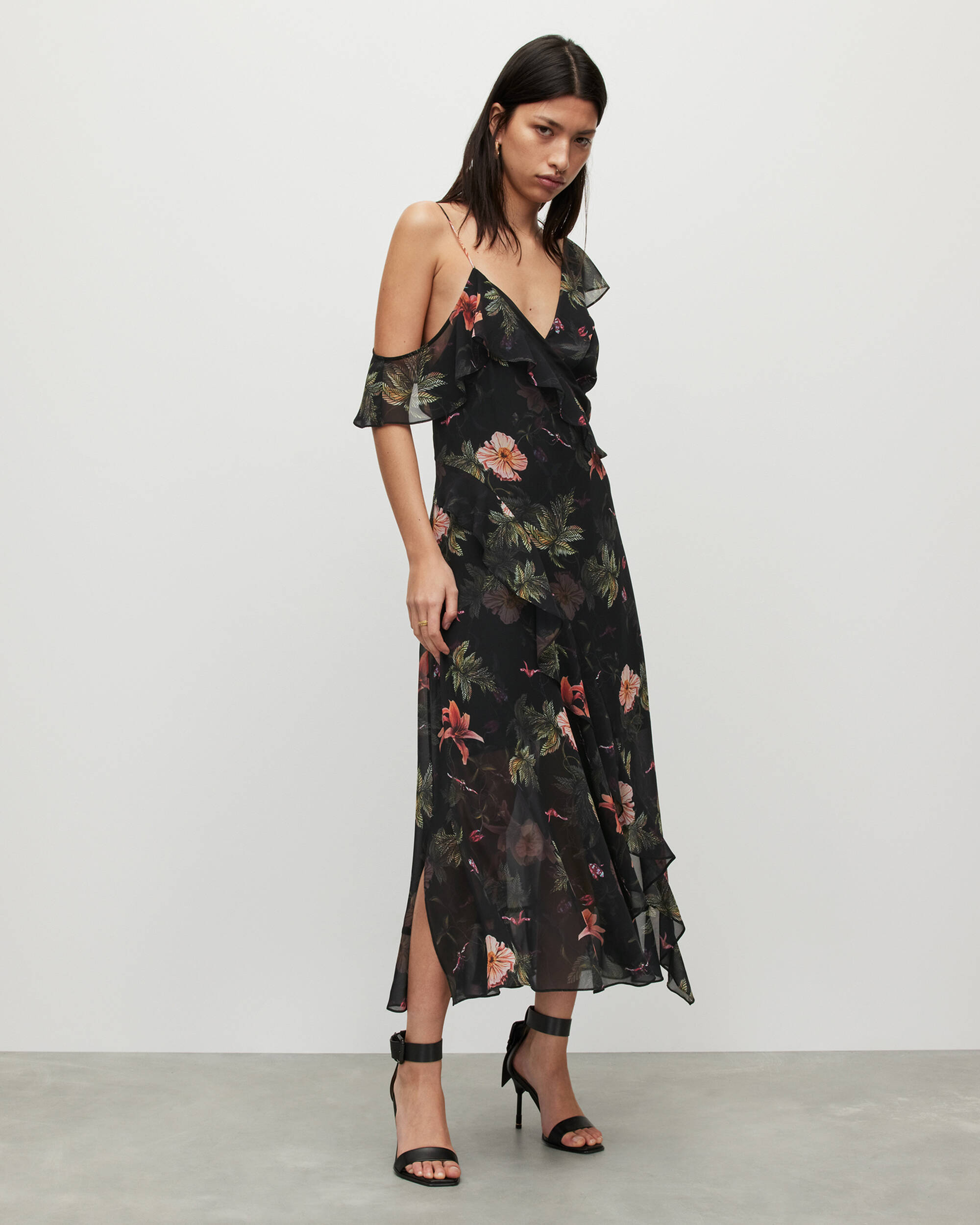 ORION VIVIANA FLORAL MAXI DRESS