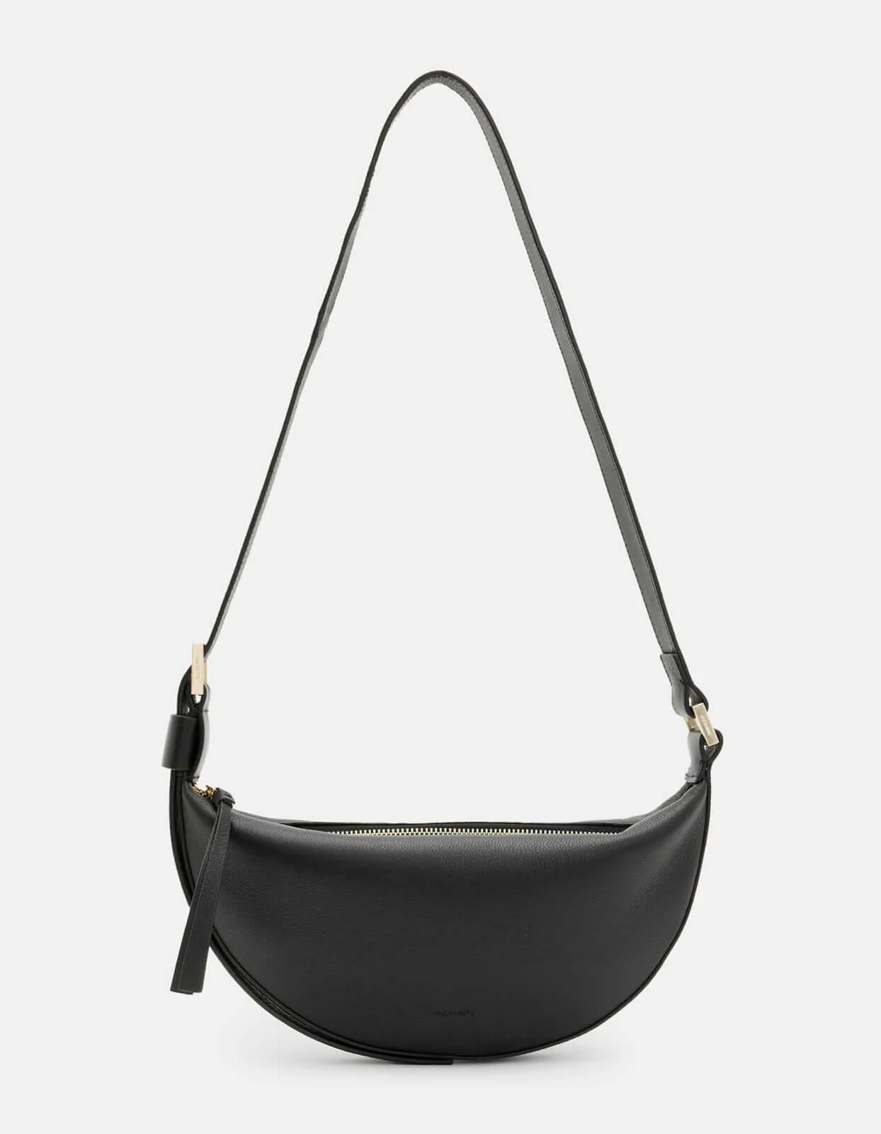 Women's Half Moon Leather Crossbody Bag