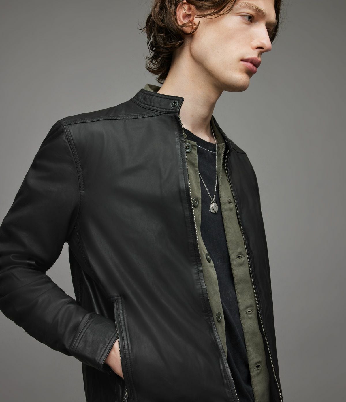 COLT LEATHER JACKET | オールセインツ 公式オンラインストア