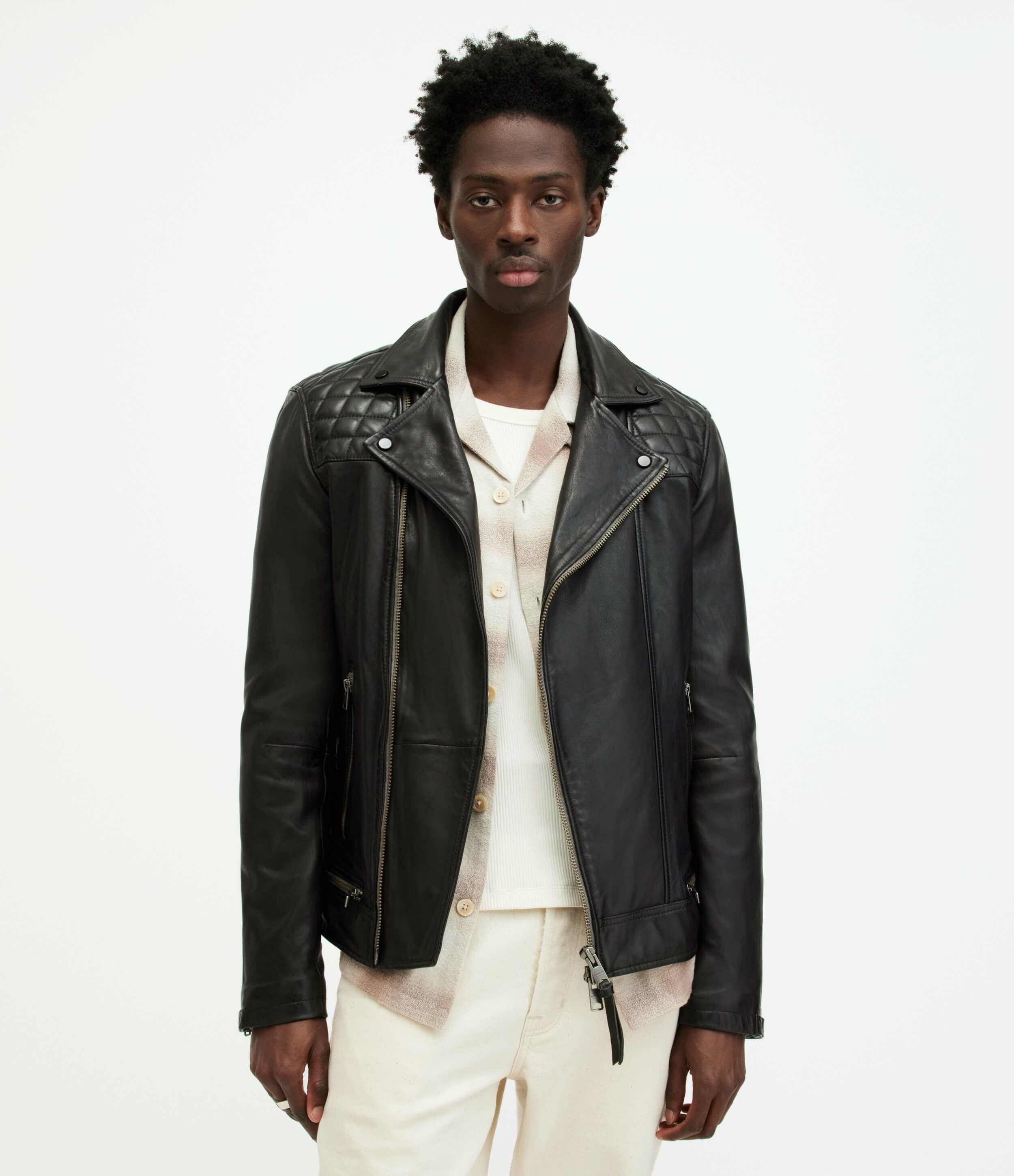 CONROY LEATHER BIKER JACKET | オールセインツ 公式オンラインストア