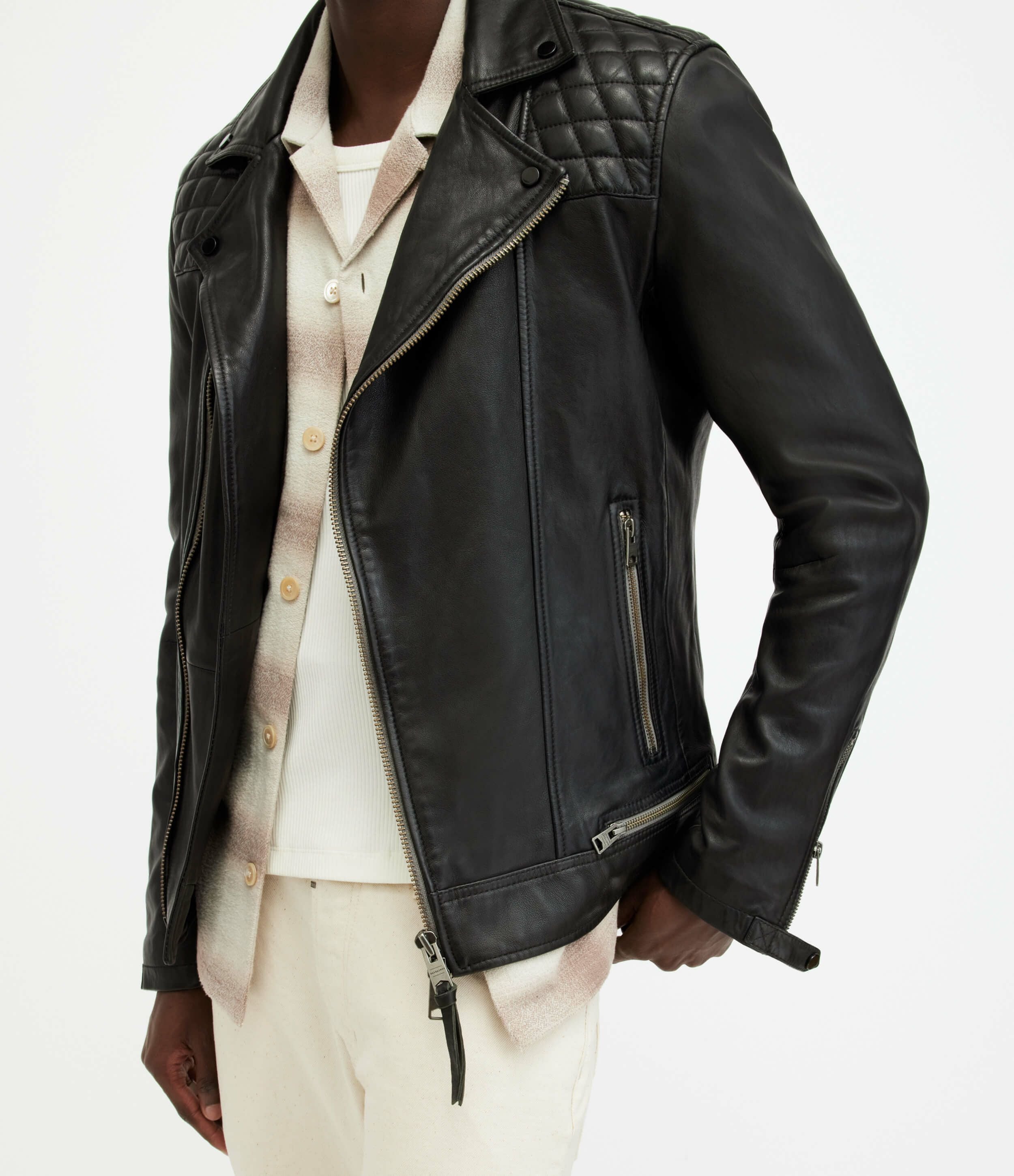 CONROY LEATHER BIKER JACKET | オールセインツ 公式オンラインストア
