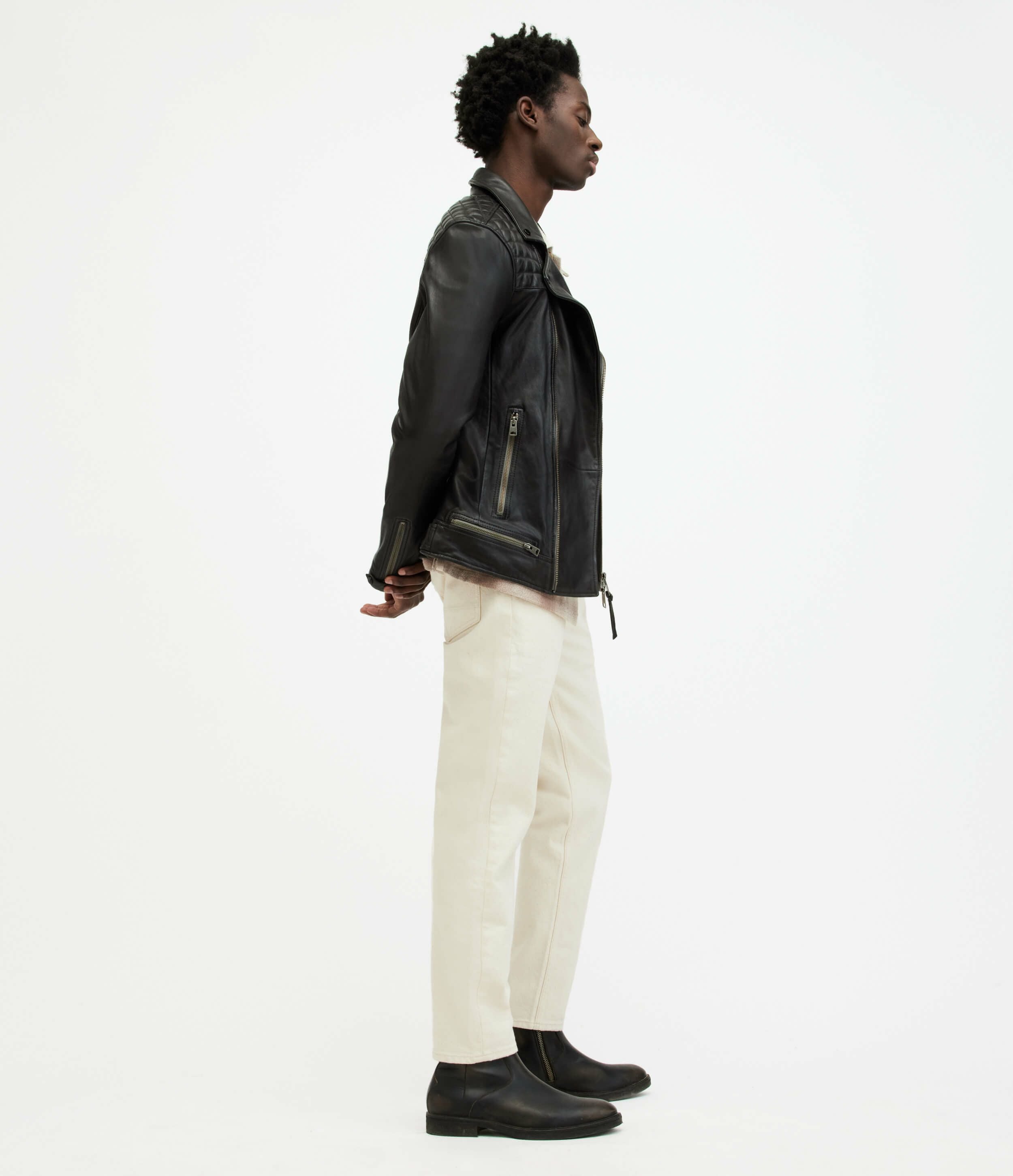 CONROY LEATHER BIKER JACKET | オールセインツ 公式オンラインストア