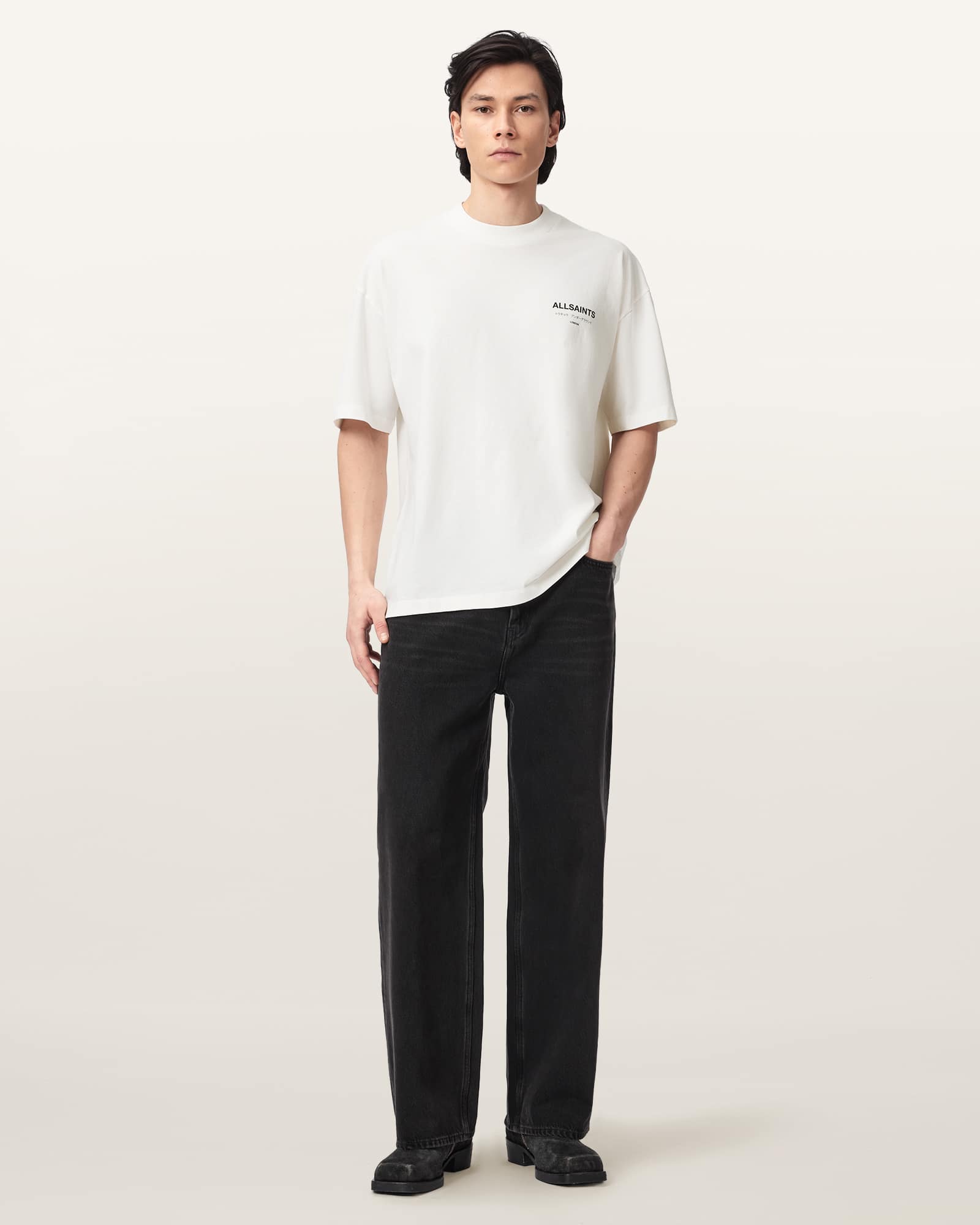 UNDERGROUND OVERSIZED CREW NECK T-SHIRT | オールセインツ 公式