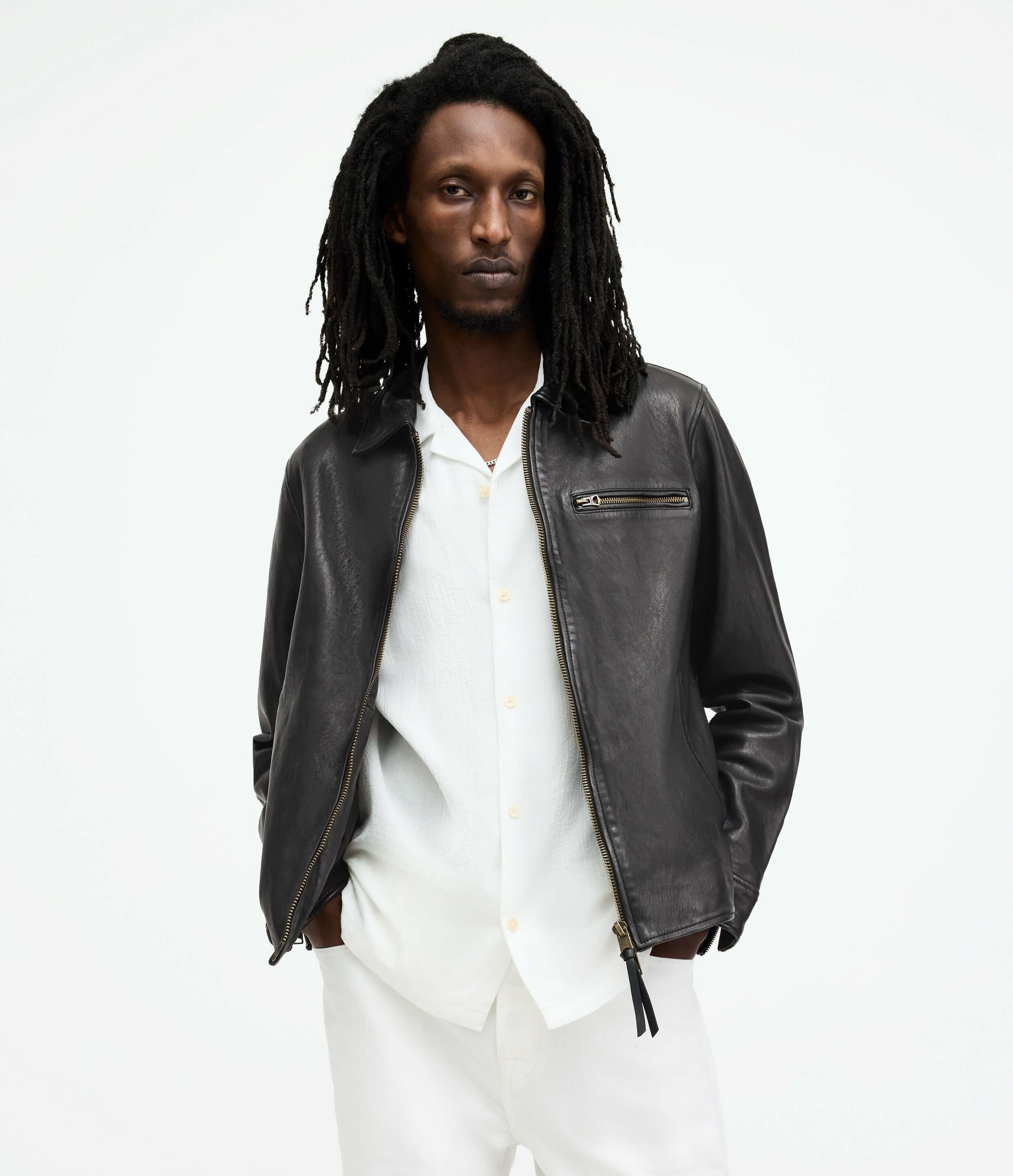 COLT LEATHER JACKET | オールセインツ 公式オンラインストア