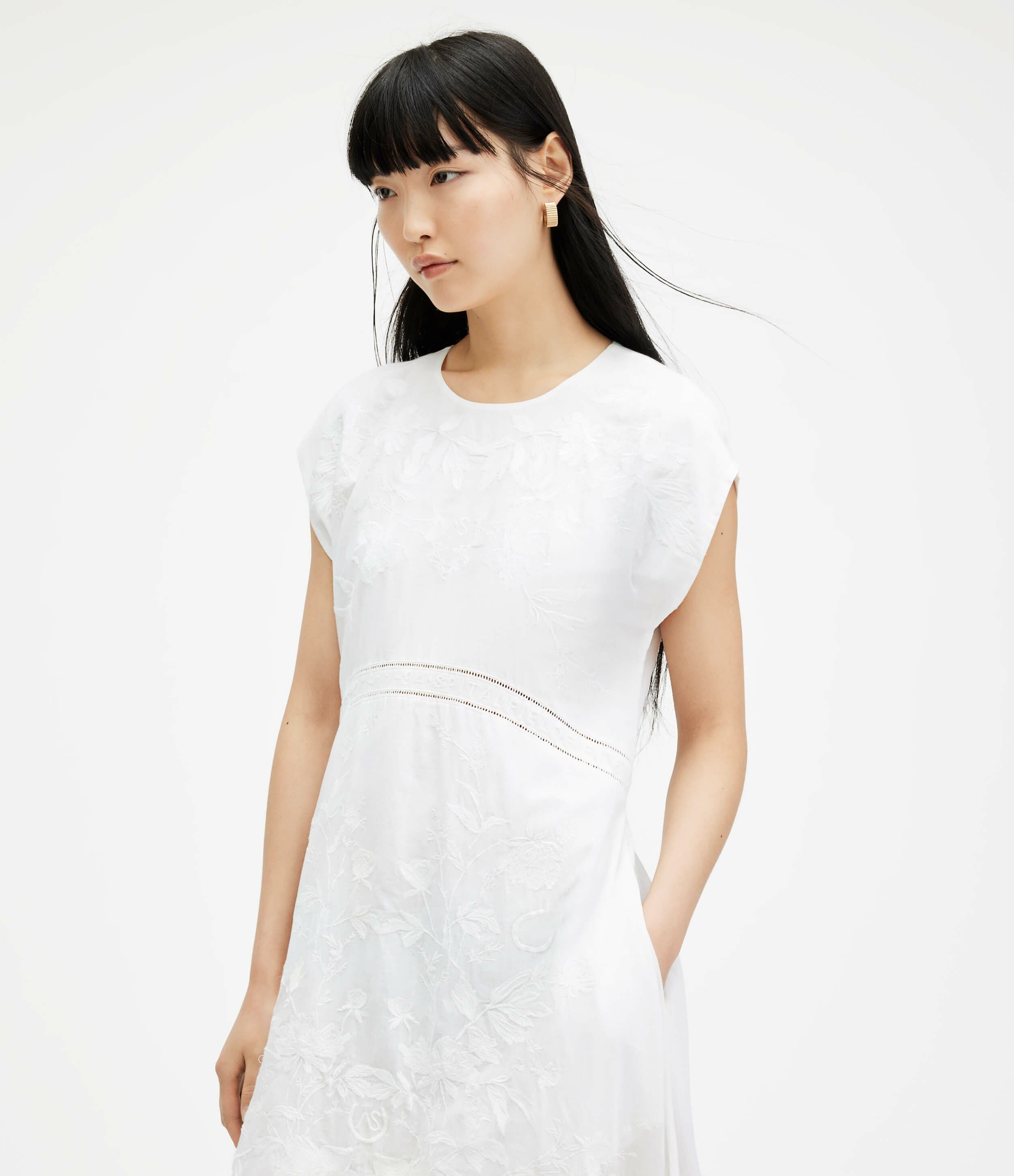 GIANNA EMB DRESS | オールセインツ 公式オンラインストア