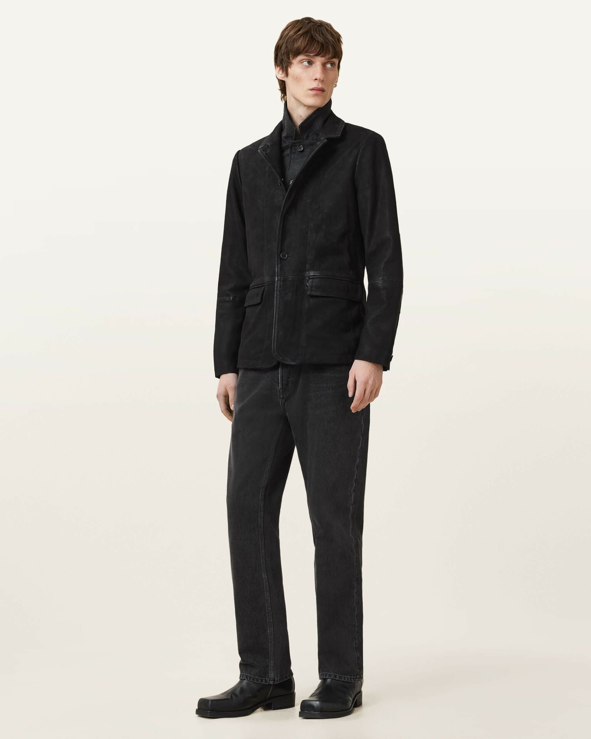 SURVEY LTHR BLAZER | オールセインツ 公式オンラインストア