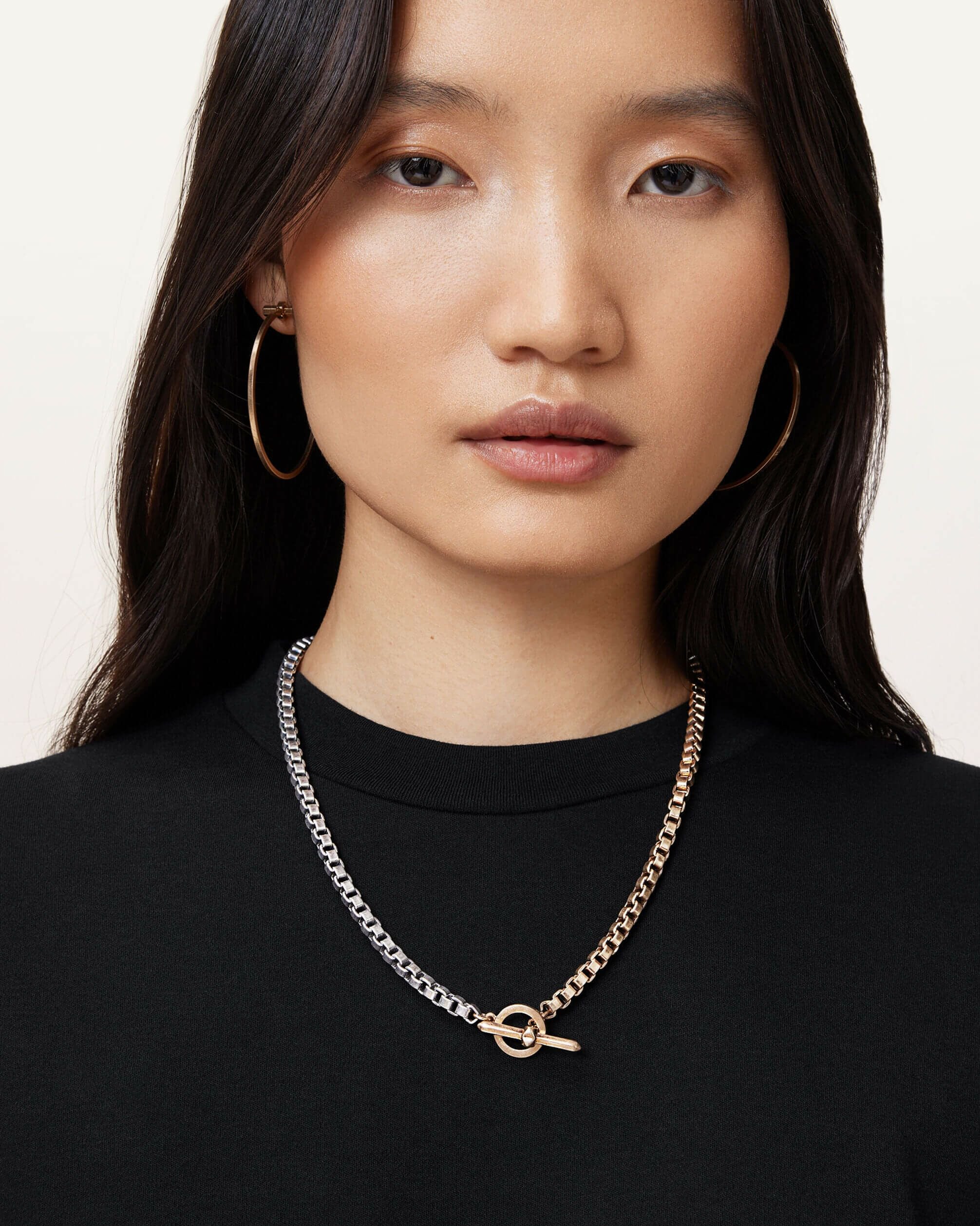 BOX TWOTONE NECKLACE | オールセインツ 公式オンラインストア