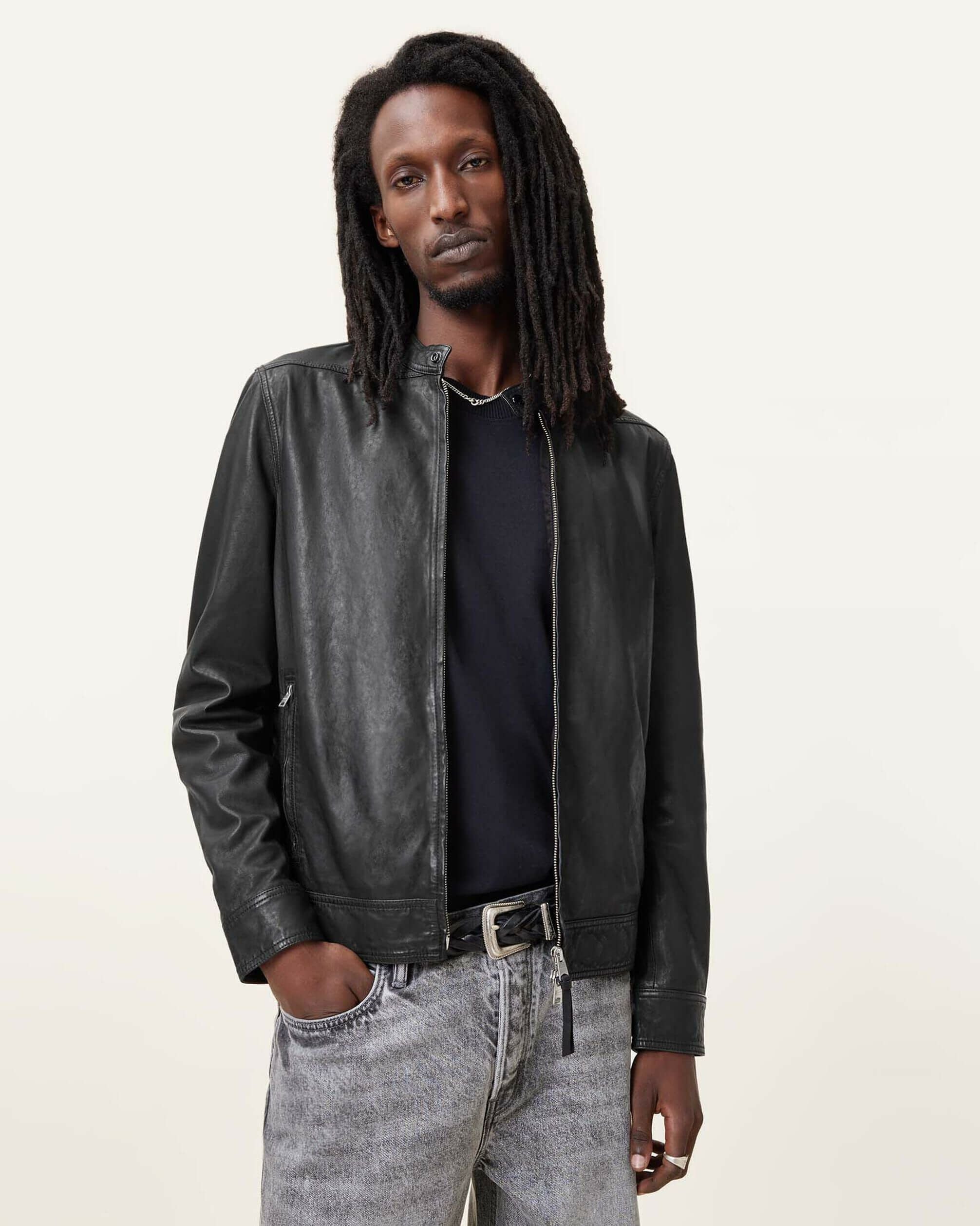 COLT LEATHER JACKET | オールセインツ 公式オンラインストア