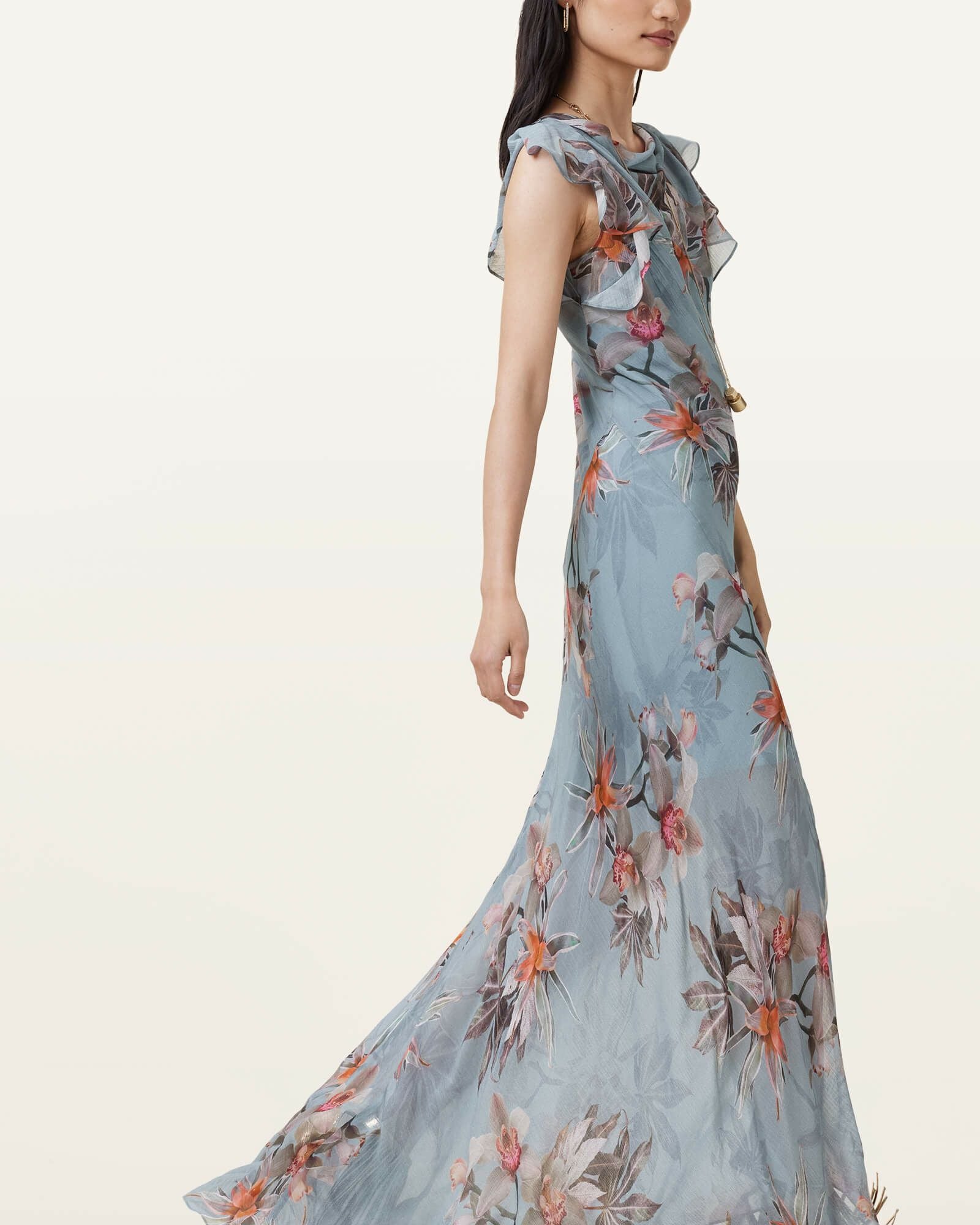 AllSaints オールセインツ FLORA DRESS FLORA DRESS | オールセインツ 公式オンラインストア
