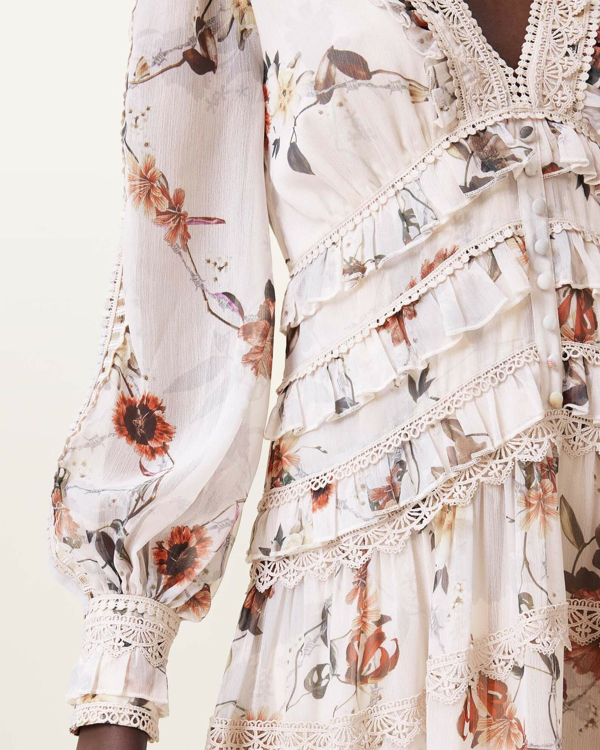ZORA MIDI DRESS | オールセインツ 公式オンラインストア