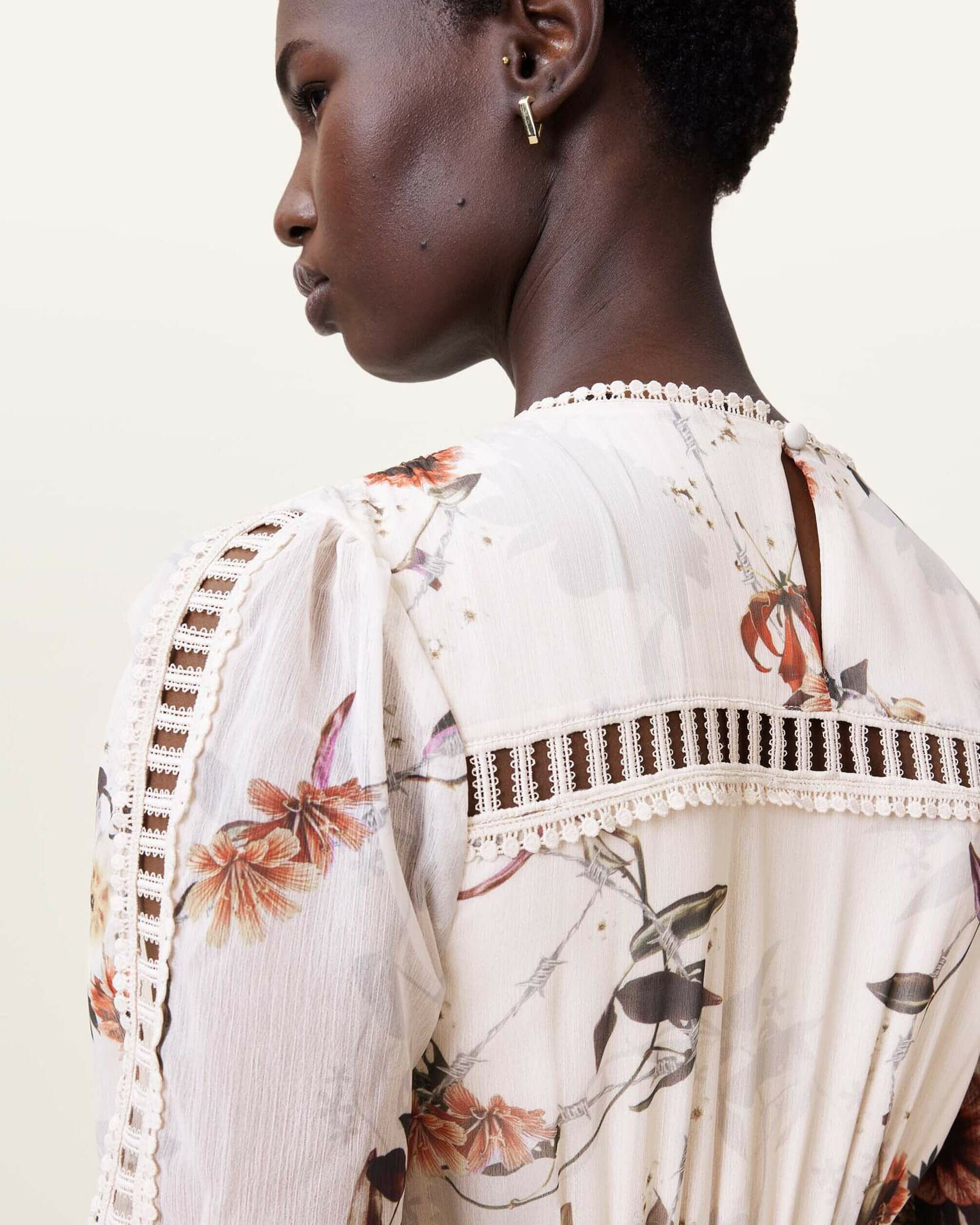 ZORA MIDI DRESS | オールセインツ 公式オンラインストア