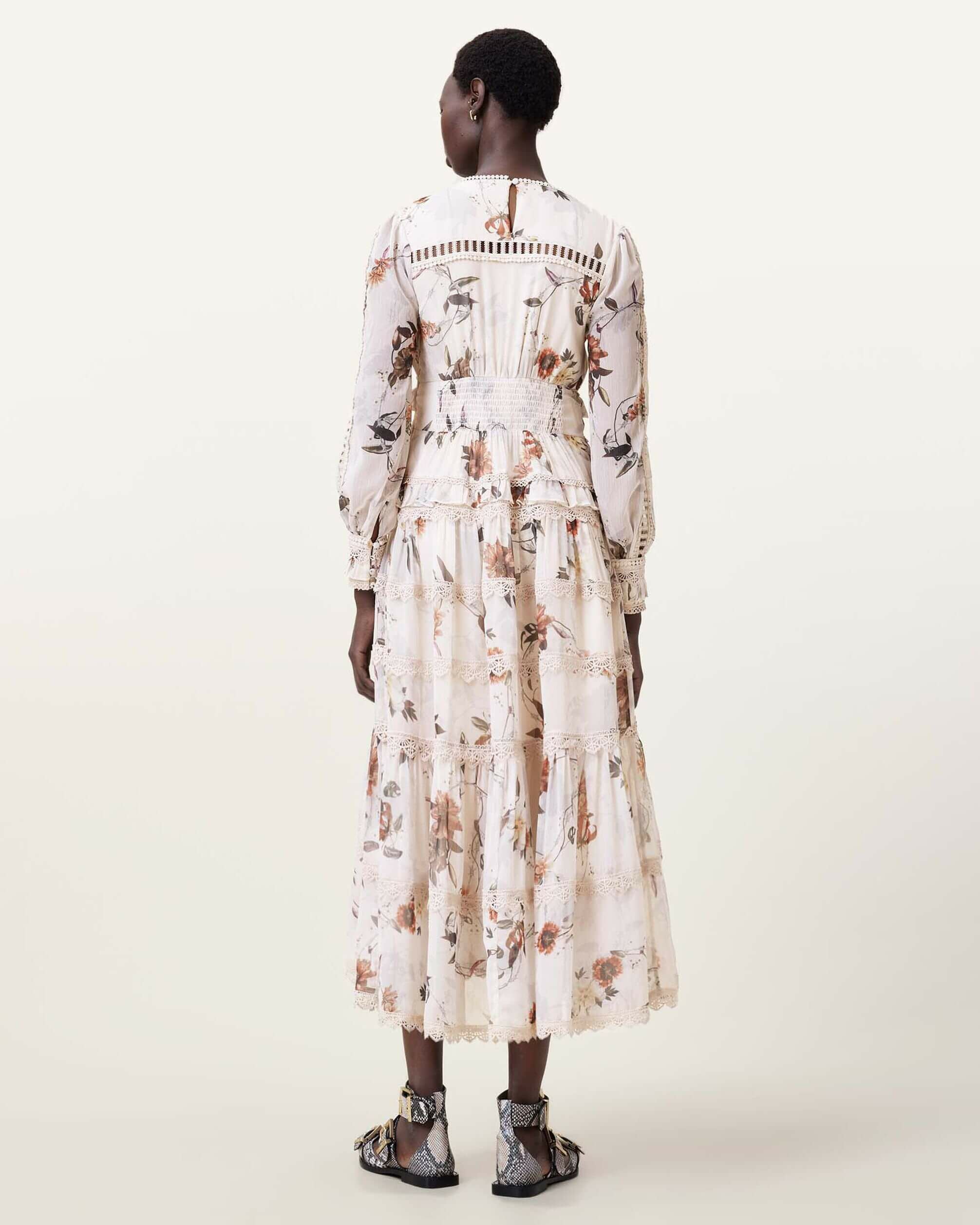 ZORA MIDI DRESS | オールセインツ 公式オンラインストア