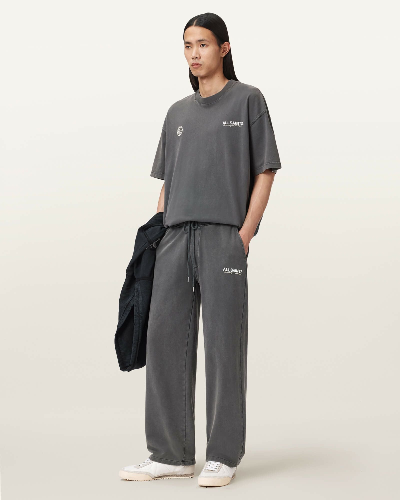 オールセインツ-ALLSAINTS-イレギュラードルマンスウェット ALLSAINTS（オールセインツ） トレーナー スウェット メンズ