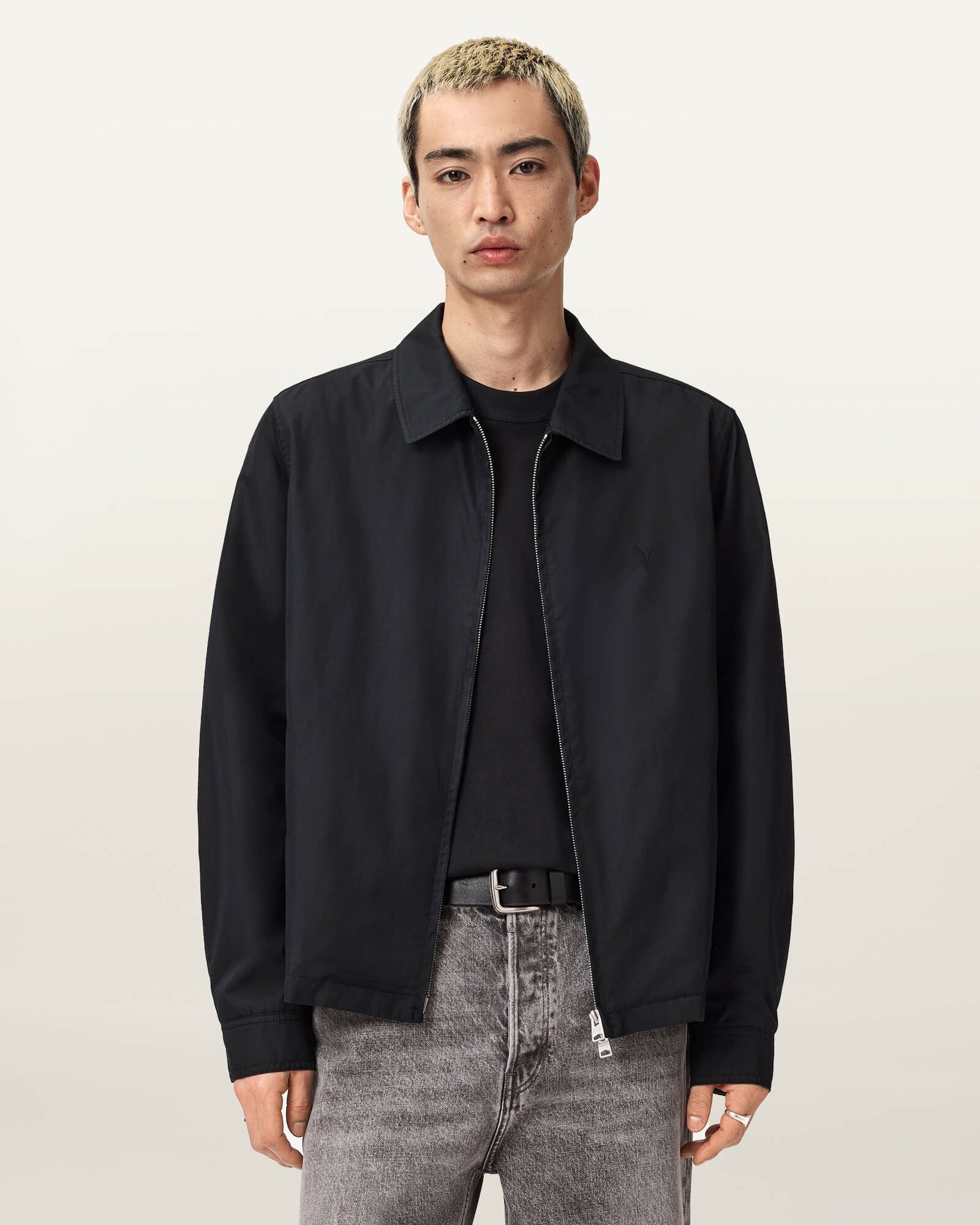 All Saints ブラックモッズコート M オールウェザーモッズコート《All Weather-Tex》 (7442721-06