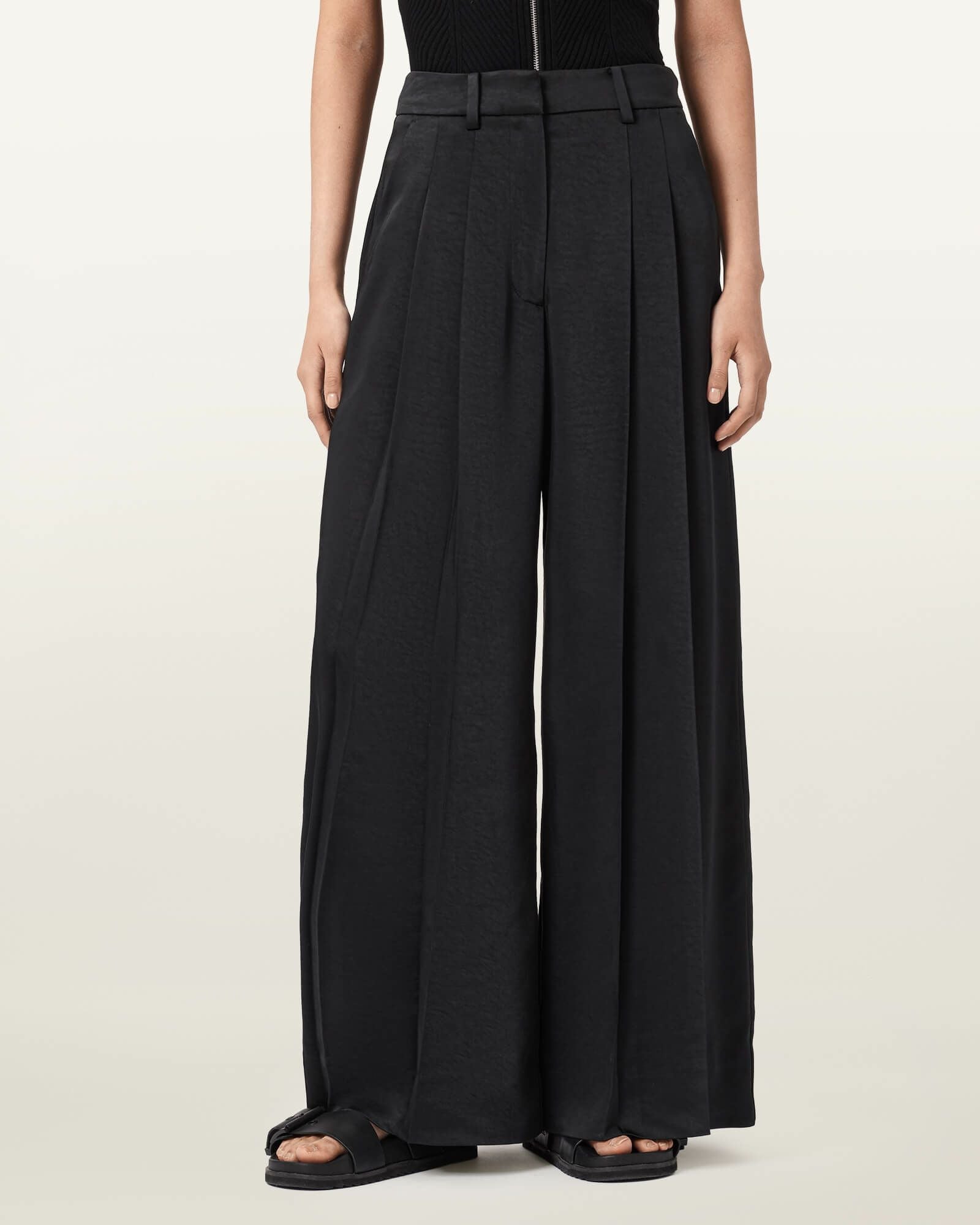 POPPY SATIN TROUSER | オールセインツ 公式オンラインストア