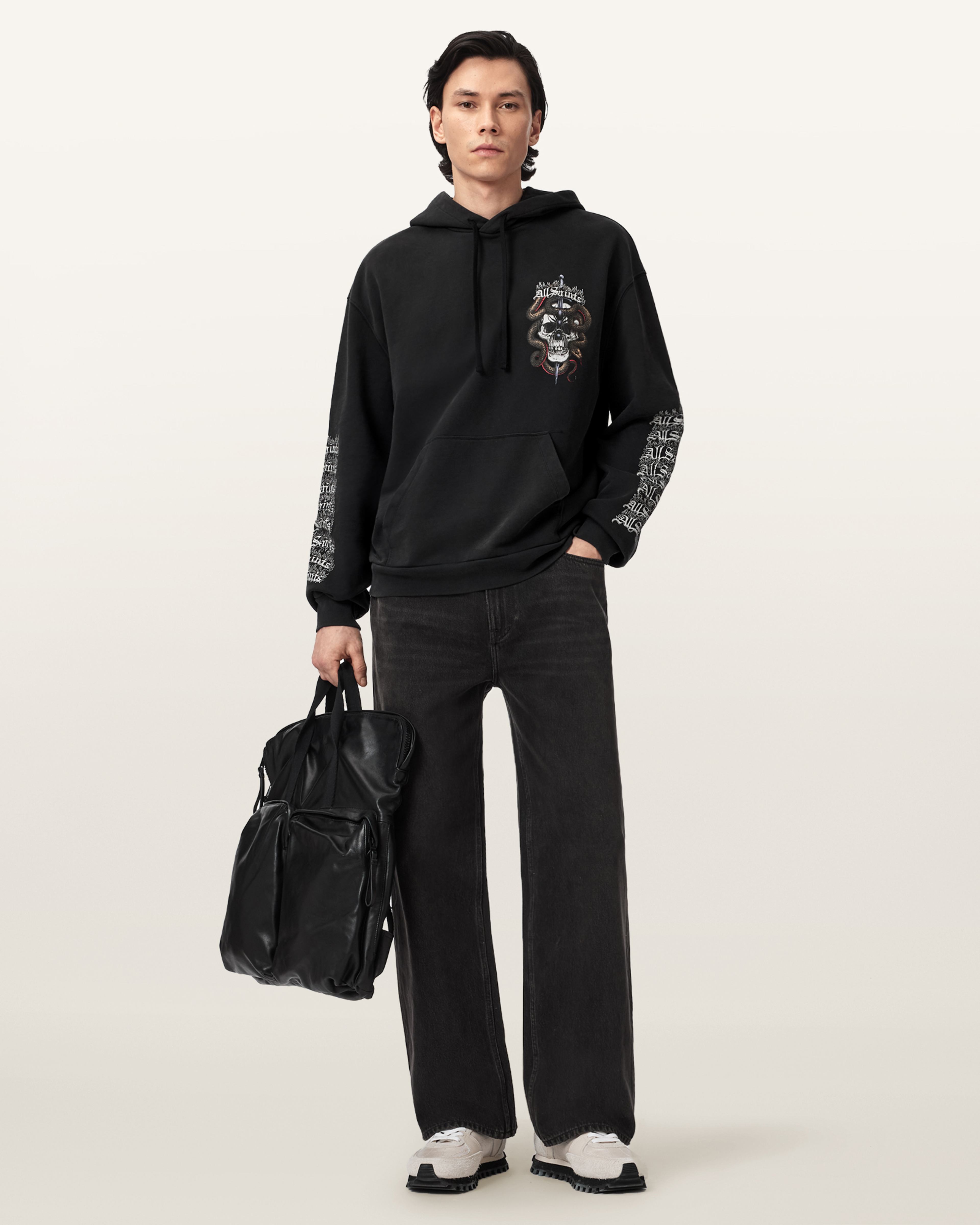 オールセインツ-ALLSAINTS-イレギュラードルマンスウェット ALLSAINTS（オールセインツ） トレーナー スウェット メンズ